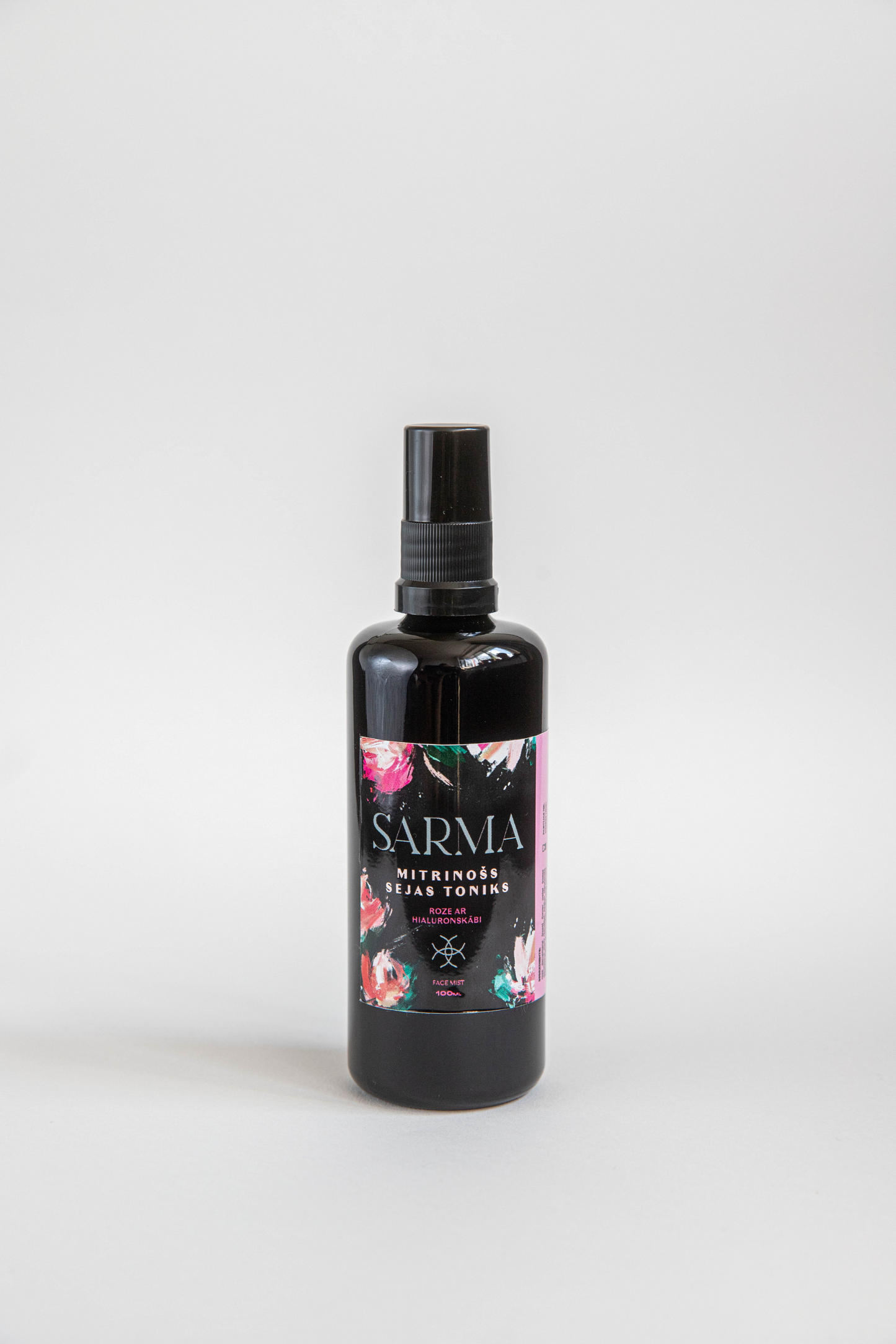 Moisturizing face toner "Rose" with hyaluronic acid 100ml