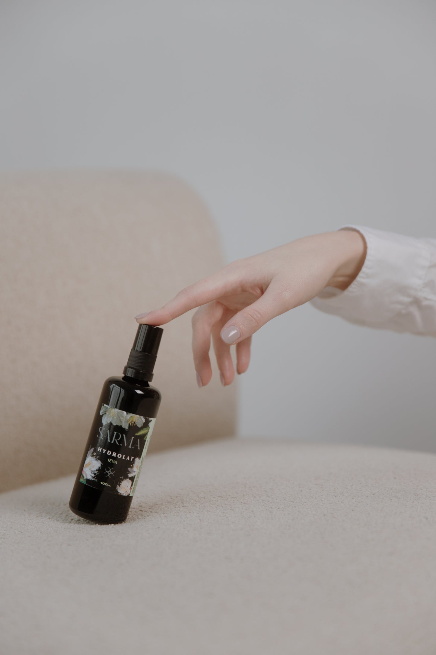 Bird Cherry hydrolat - refreshing face water 100ml